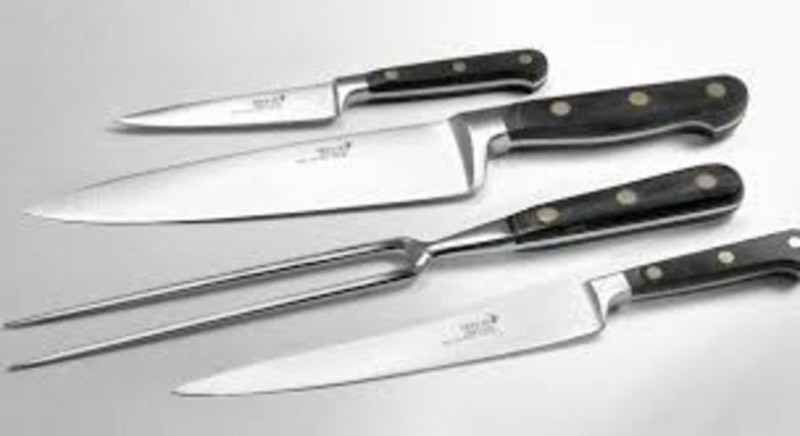 Couteau à découper 22 cm inox bois compressé unie Grand Chef Deglon Deglon