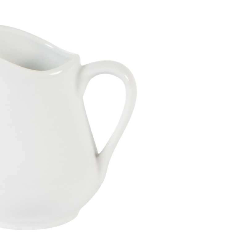 Pot à lait ovale blanc porcelaine 20 cl Ø 6,7 cm Cafett Pro.mundi