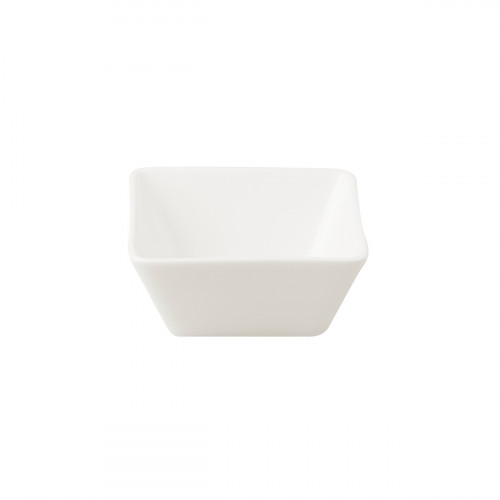 Cuillère amuse-bouche rond blanc porcelaine 10 cm Playtime Pro.mundi