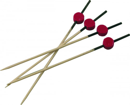 Piques boules rouge 12 cm (200 pièces)