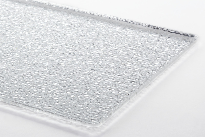 Plat de présentation rectangulaire transparent plastique 40 cm Pap 2 Platex