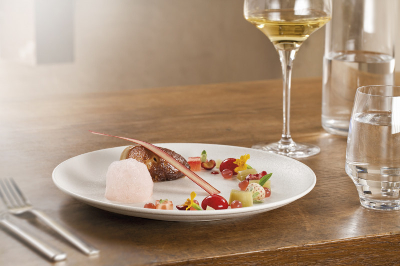 Assiette coupe creuse rond Gris stone porcelaine vitrifiée Ø 29,9 cm Neo Fusion Rak