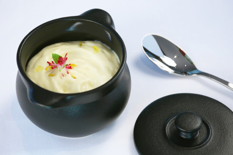 Soupière rond blanc porcelaine vitrifiée Ø 15,7 cm Chefs Fusion Rak