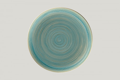 Assiette coupe plate rond Saphire porcelaine vitrifiée Ø 29,3 cm Rakstone Spot Rak