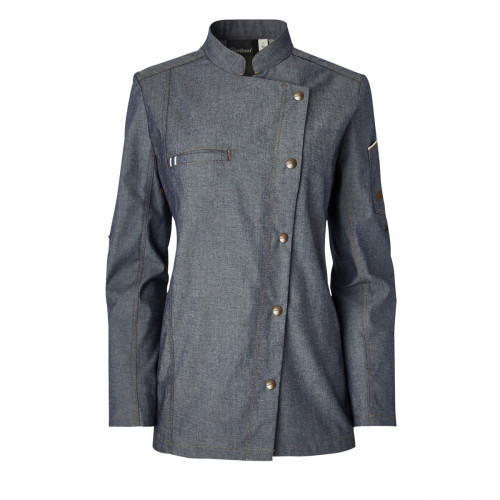 Veste femme manches longues bleu T2 Authentique Molinel