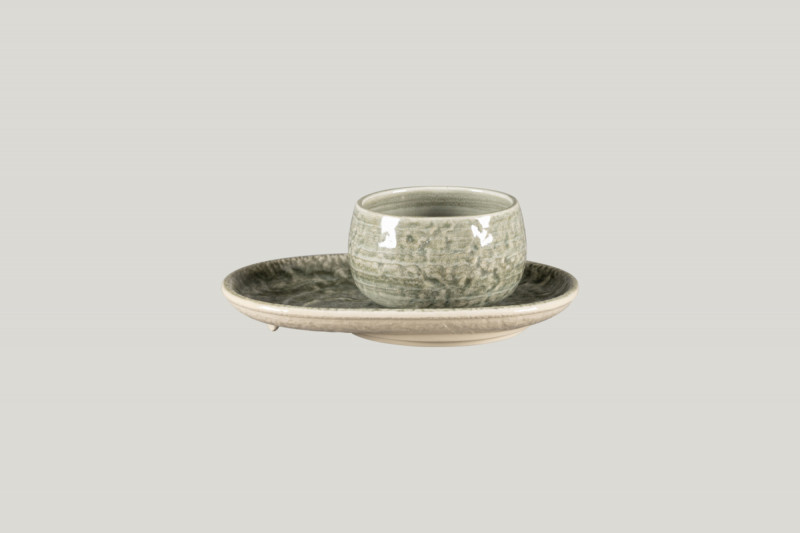 Tasse à café rond Sage porcelaine Ø 9 cm Krush Rak