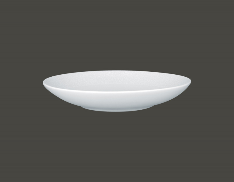 Assiette coupe creuse rond blanc porcelaine Ø 22,2 cm Charm+ Rak