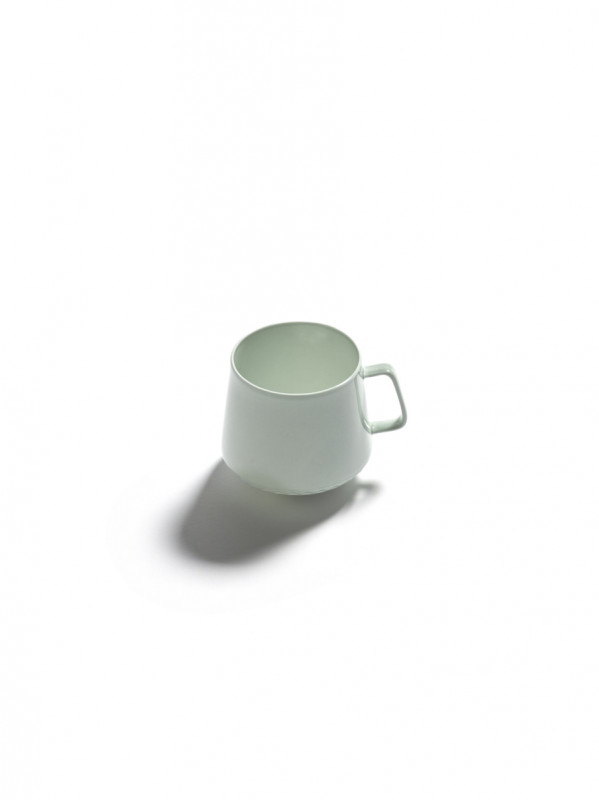 Tasse à thé rond vert porcelaine bone china Ø 8,4 cm Nido Serax