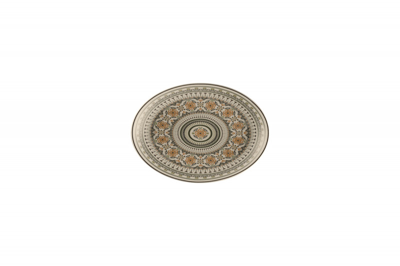 Plat ovale Argila Décor Epura porcelaine 21 cm Earth Rak