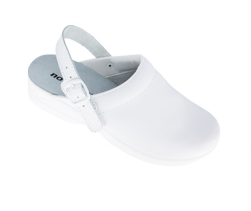 Sabot avec bride blanc 39 Mado Nordways