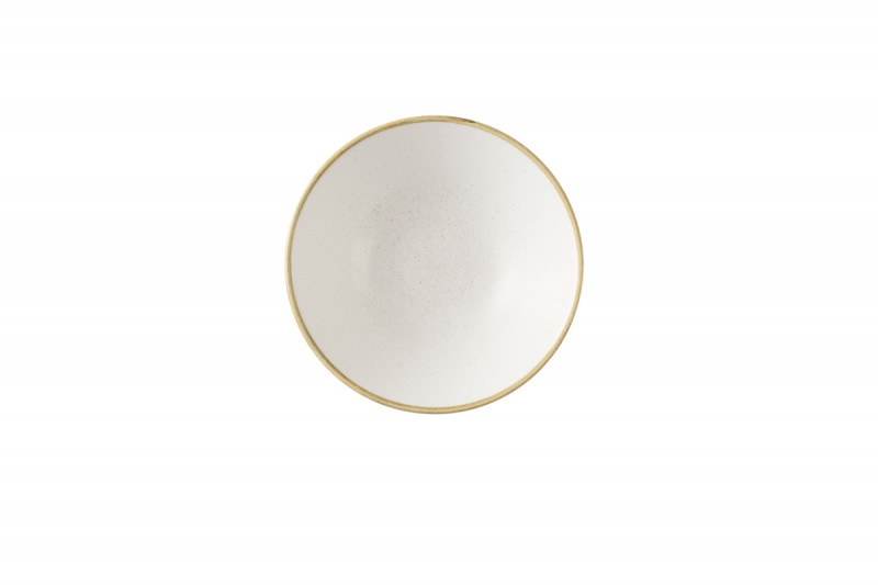 Bol rond barley white porcelaine vitrifiée Ø 22 cm Stonecast Barley Churchill