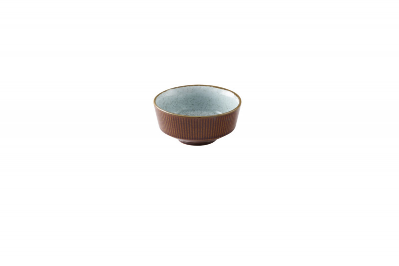 Bol à soupe rond brun porcelaine vitrifiée Ø 13 cm Kochi Churchill