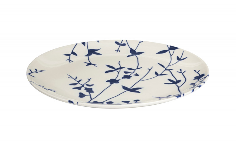 Assiette coupe plate rond blanc porcelaine Ø 26 cm Flora Essentials Collection