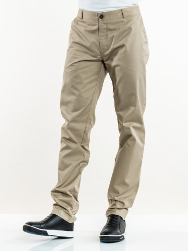 Pantalon de cuisine beige 42 Sabbia Chaud Devant