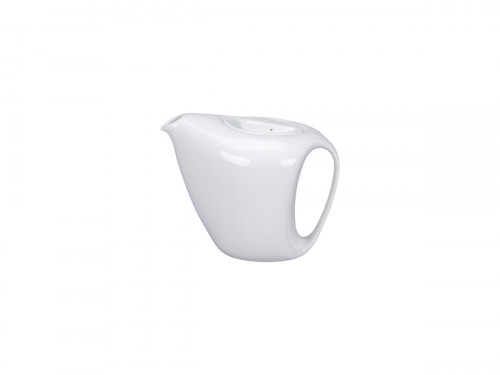 Théière avec couvercle rond blanc porcelaine bone china 60 cl Ø 12 cm Le Ballet Cloud Rak