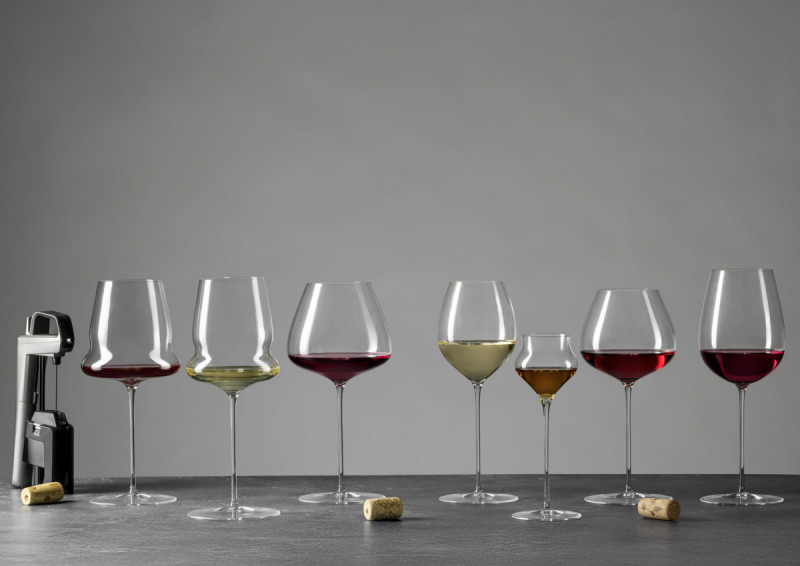 Verre à pied cabernet verre cristallin 68 cl Sapientia Luigi Bormioli